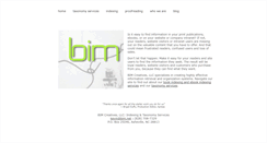 Desktop Screenshot of bim.net