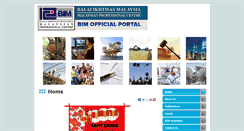 Desktop Screenshot of bim.org.my